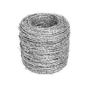 Alambre de Púas de Acero Yuking de Alta Calidad, Galvanizado, Antirrobo, Antiescalada, para Granjas, 1.8mm 2mm, Certificado ISO 9001 - Product Image 3