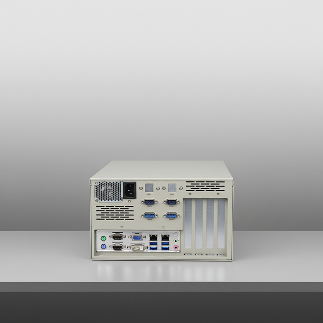 4U Double Section Wall Mounted Network Rack Enclosure I5 3450 Quad Core Industrial Pc Server with 2*PCI