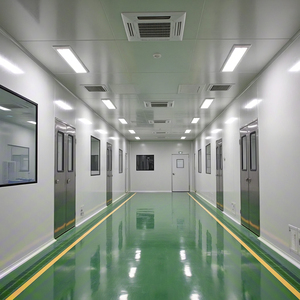 Panel portátil modular de diseño moderno, paneles de pared sándwich médicos con sistema de filtración, sala limpia GMP - Product Image 3