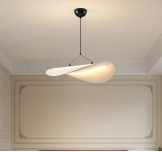 <span class=keywords><strong>Lustre</strong></span> en tissu de soie d'art <span class=keywords><strong>scandinave</strong></span>, luminaire simple pour <span class=keywords><strong>chambre</strong></span> à coucher, B&B, salle à manger - Product Image 2