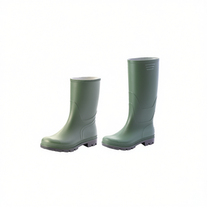 Botas de Lluvia Verdes Ttake Modelo 44 Tronchetto con Suela Negra - Product Image 2