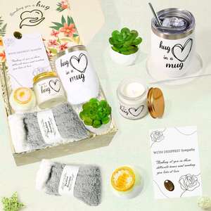 Coffret Cadeau de Condolences pour la Perte d'un Proche : Maman, Papa, Mari, Ami, Animal de Compagnie – Pack Unique de Soin Personnel pour Femmes en Lutte avec le Chagrin - Product Image 6