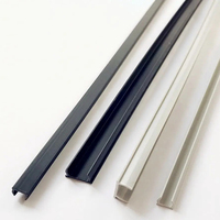 Vente en gros de bande de couverture à fente en T 6Mm 8Mm 10Mm Profilé d'extrusion de PVC Couvercle de fente en T en aluminium