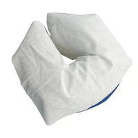 Draps de table de massage jetables Coussinets d'appui-tête Taie d'oreiller pour le visage Housse de coussin Table de berceau de massage pour le visage Couvertures d'appui-tête