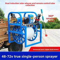 Pulvérisateur de Verger Télécommandé Diesel Avancé Haute Pression Multi-Usages pour la Lutte Antiparasitaire Professionnelle des Vignobles