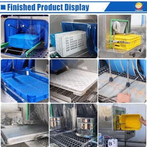 Lavadora de cestas de pollo de 4m Lavadora de cestas automática Lavadora de cajas de plástico industriales y lavadora de partes - Product Image 6