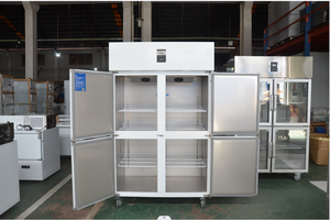 Réfrigérateur commercial vertical 6 portes en acier inoxydable, congélateur de cuisine, équipement de réfrigération pour restaurant BC1.6L6F BC1.6L6F BC1 - Product Image 5