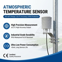 Sonde d'humidité relative de haute précision avec une précision de ±2% RH, interface SDI-12, faible consommation d'énergie <5mA pour la surveillance météorologique