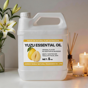 Huile Essentielle de Zeste de <span class=keywords><strong>Yuzu</strong></span> 100% Pure et Naturelle Pressée à Froid de Qualité Supérieure, Parfum de Luxe pour Diffuseur d'Aromes, Fabrication de Parfums et Cosmétiques - Product Image 1