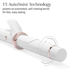 Fer à boucler automatique rotatif électrique avec cordon, baril en céramique allongé, 2 minuteurs, 9 réglages de chaleur, pour boucles/ondulations ioniques - Product Image 2