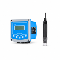 Sonde de pH numérique en ligne TengineES, transmetteur de capteur de pH EC, écran LCD, moniteur de qualité de l'eau industrielle