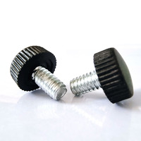 Vis à oreilles en acier au carbone métrique M3-M12 avec embout Torx, tolérance de 0,01 mm, finition oxyde noir