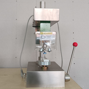 Máquina de sellado de tapas de escritorio eléctrica DZG para botellas de vidrio de 20ML en plantas de fabricación para aplicaciones químicas - Product Image 1