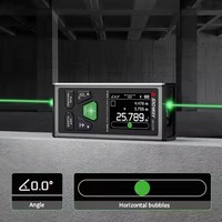 Sndway ligne verte double télémètre Laser outil de mesure Laser 393ft/120m SW-DG60 de mesure Laser Rechargeable