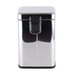 Wholesale <strong>Square</strong> Stainless Steel Waste <strong>Bin</strong> 3L 6L 12L 20L Recycle <strong>Bin</strong> for <strong>Kitchen</strong> Household - Product Image 4