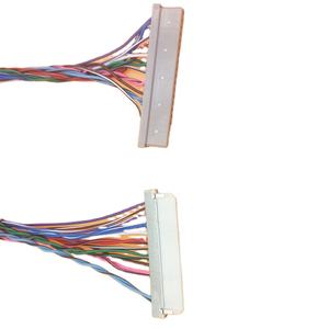 工厂定制20pin Hirose DF14-20S-1.25C DF19-20S-1C EMI/EMC测试LVDS电缆 - Product Image 2