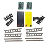 Boîte de rangement pour batterie au lithium 12V 7Ah, ensemble complet comprenant un boîtier vide, une bande en nickel, un BMS 3s 40A et un support de batterie pour vélo électrique