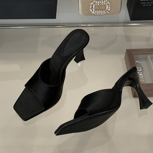 Chaussures à talon tendance, sexy, élégantes, mode 2025, nouvelles sandales pour femmes - Product Image 4