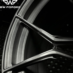 ล้อแม็กซ์ Bw Custom Monoblock Forged Brushed Black Alloy ขอบเว้าลึก 5x114.3 5x130 5x120 ขนาด 16-22 นิ้ว สำหรับ cadillac BMW <span class=keywords><strong>Audi</strong></span> C7 - Product Image 3