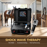 Appareil de thérapie par ondes de choc compactes pour chevaux à prix de gros, appareil de massage par ondes de choc pour chevaux pour la relaxation musculaire en clinique