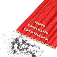 Ensemble de crayons de menuiserie WorkPal de 7 pouces, design octogonal, couleur, emballage et logo personnalisables pour une utilisation en construction