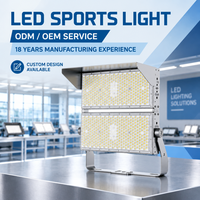 Lampu Sorot LED Multi-Head 480W 560W untuk Arena Bisbol Sepak Bola dengan Garansi 5 Tahun