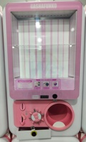 Kangerbao mesin Mini koin pendorong Arcade LED kreatif pembaca kartu kapsul mainan penjual Gacha hadiah mesin hiburan grosir