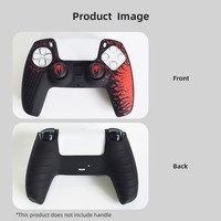 Vente flash - Étui de protection en silicone souple antidérapant pour PS5 - Étui de protection Spiderman - Coque pour manette P5