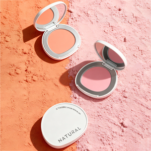 Private Label Vitality Oxygen Blush <b>Compact</b> Waterproof High Pigment Cheek Color Palette With Mirror For Daily <b>Makeup</b> - Product Image 1