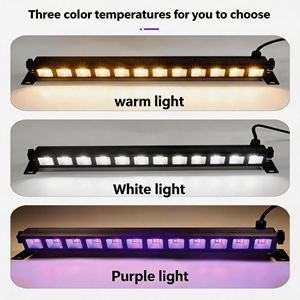 Barre lumineuse LED UV en aluminium 12*3W IP65 395nm avec interrupteur marche/arrêt pour scène, discothèque, fête d'Halloween, effet fluorescent - Product Image 5