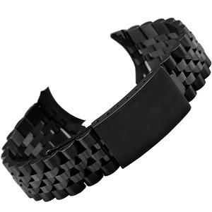 universel en acier inoxydable à cinq perles Jubilee <span class=keywords><strong>de</strong></span> 18 à 22mm, <span class=keywords><strong>bracelet</strong></span> respirant avec <span class=keywords><strong>boucle</strong></span> tortue pour DJ - Product Image 1