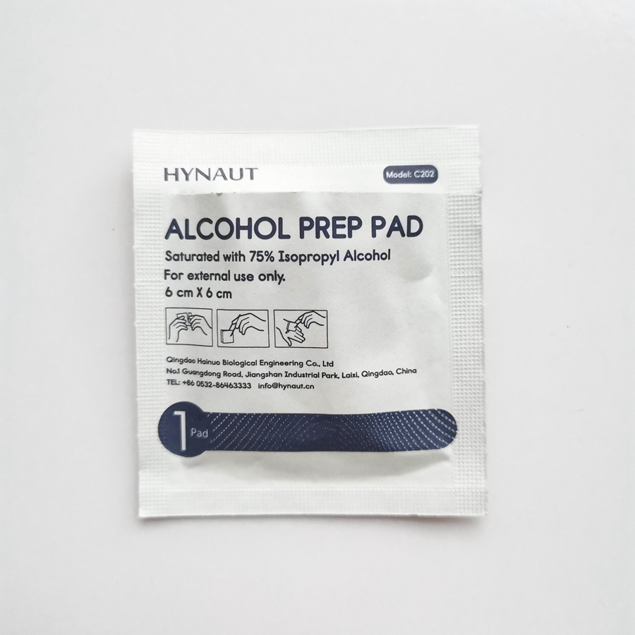 Hynaut isopropyl alcohol pads CE ISO