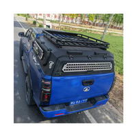 Chevrolet S10 para Hilux F150 Dodge Ram GMC Power Pickup Truck Ute aluminio duro tri-fold Tonneau cubierta impermeable Ranger