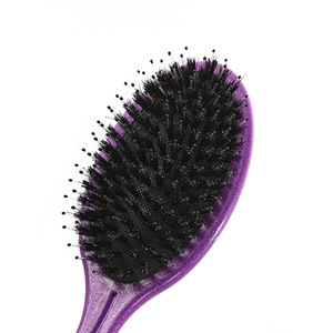 Cepillo de cerdas de cerdo con brillo Yunli, cepillo grande antiestático para masaje del cuero cabelludo y uso doméstico - Product Image 2