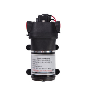 Pompe à microdiaphragme 12v/24v DC, grande pompe à liquide, à grand débit, pompe à détergent, pour transfert de liquide de base - Product Image 3