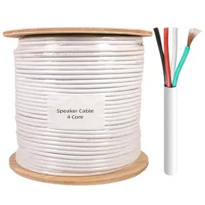 14awg 16awg 18awg 20awg白色壁式扬声器线