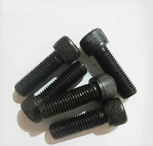 Parafusos Sextavados de Aço Inoxidável Zincado Preto Grau 8.8 M8 M10 Totalmente Roscados com Porcas e Arruelas - Product Image 4