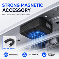 Traceur GPS K5 10000mAh 4G magnétique puissant portable pour voiture, longue autonomie avec alarme anti-effraction amovible