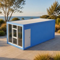 Vente directe de maisons conteneurs 20 pieds 40 pieds, maison modulaire pliable, maison conteneur pliable pour entrepôt