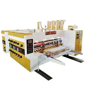 Paperboard Slotter Die Cutting Machines High Speed Printer Cardboard Carton Slot Die Cut Machinery