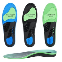 Semelles intérieures en PU TPU en gros, avec soutien de la voûte plantaire, pour pieds plats, amortissantes, à découper sur mesure, respirantes, pour baskets et chaussures de travail, hommes et femmes