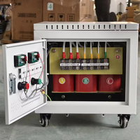 Transformateur d'isolement triphasé à bobinage triple de type sec 15 KVA 380V/415V/480V Primaire 380V/440V Secondaire Applications d'exportation