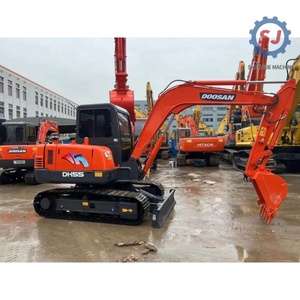 Excavadora Mini Usada Original Coreana Doosan DH55 de 5.5 Toneladas en Venta, con Motor y Transmisión, Modelo 2020, Precio de Fábrica - Product Image 2