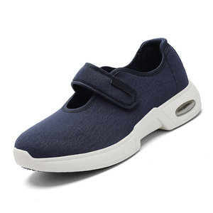 Chaussures diabétiques à <span class=keywords><strong>coussin</strong></span> d'air extra larges confortables de grande taille Œdème <span class=keywords><strong>Grossesse</strong></span> saine Maman Chaussures pour neuropathie Gonflement - Product Image 4
