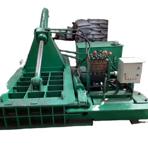 Metal Recycling Hydraulic Fully automatic iron scrap packing and pressing machine Baler machine