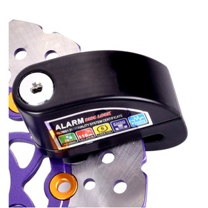 Antivol intelligent pour motos et vélos électriques – Verrou de frein à disque avec déverrouillage par clé – Finition polie – Produit transfrontalier - Product Image 1