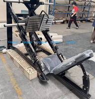 Machine de fitness commerciale multifonctionnelle à charge par plaques pour presse à jambes linéaire et squat, haute qualité, vente chaude