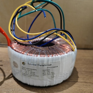 482va đồng nguyên chất đầu vào 220V Đầu Ra 10V 18v-0-18v 40v-0-40v điện biến áp hình xuyến cho các loa âm thanh - Product Image 3
