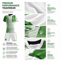 Tenues de football personnalisées, réapprovisionnement facile, faible MOQ, noms et numéros de joueurs personnalisés, uniformes de clubs, fournisseurs pour académies