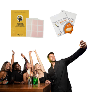 Patch transdermique premium contre la gueule de bois, soulagement efficace des inconforts post-boissons, favorise un sommeil réparateur et une relaxation mentale. - Product Image 1